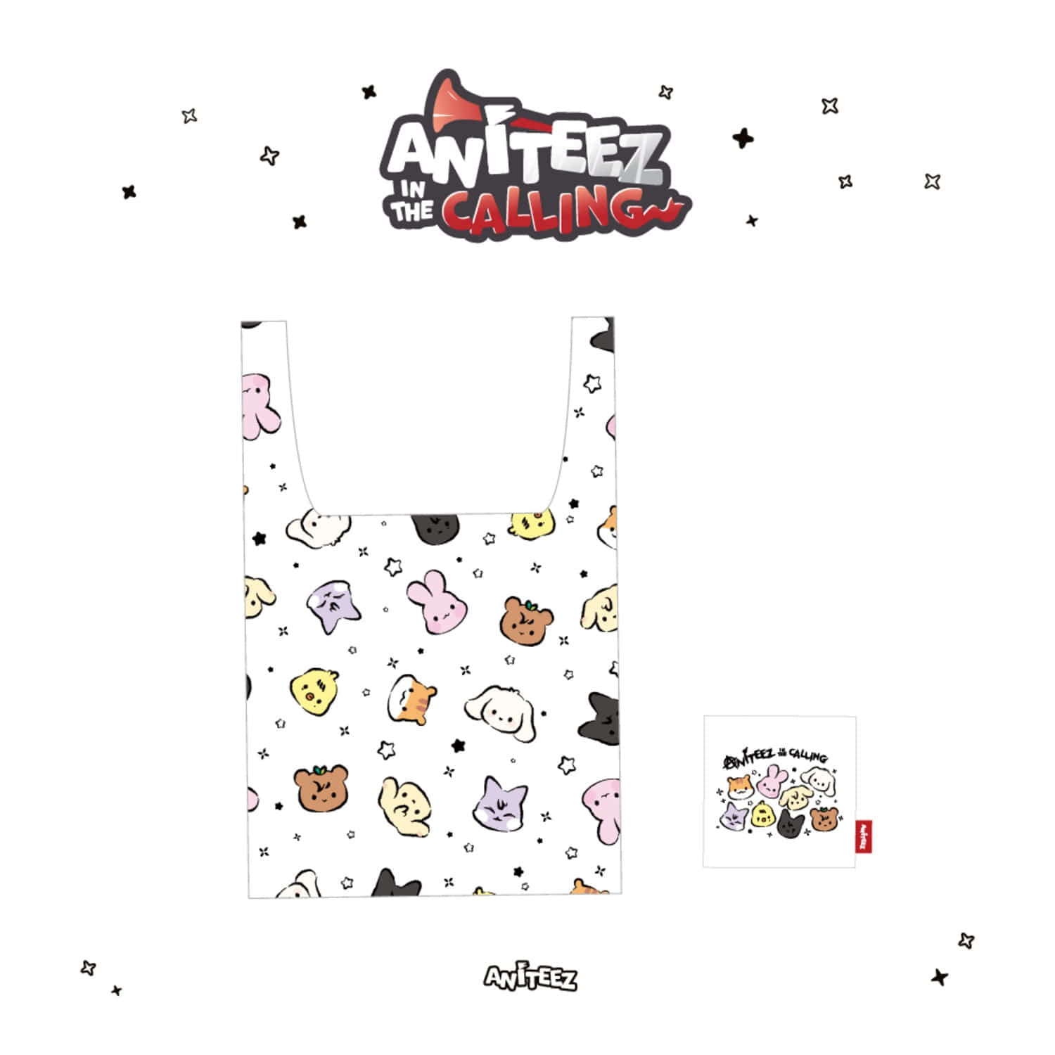 ANITEEZ IN THE CALLING POCKET SHOPPER BAG