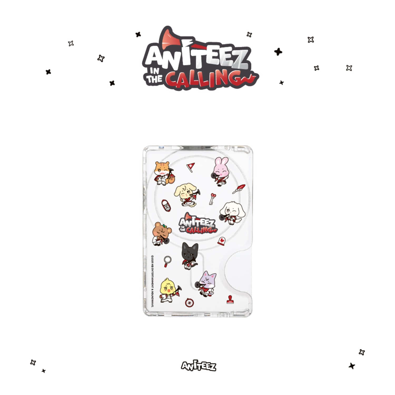 ANITEEZ IN THE CALLING MagSafe ACRYLIC CARD CASE