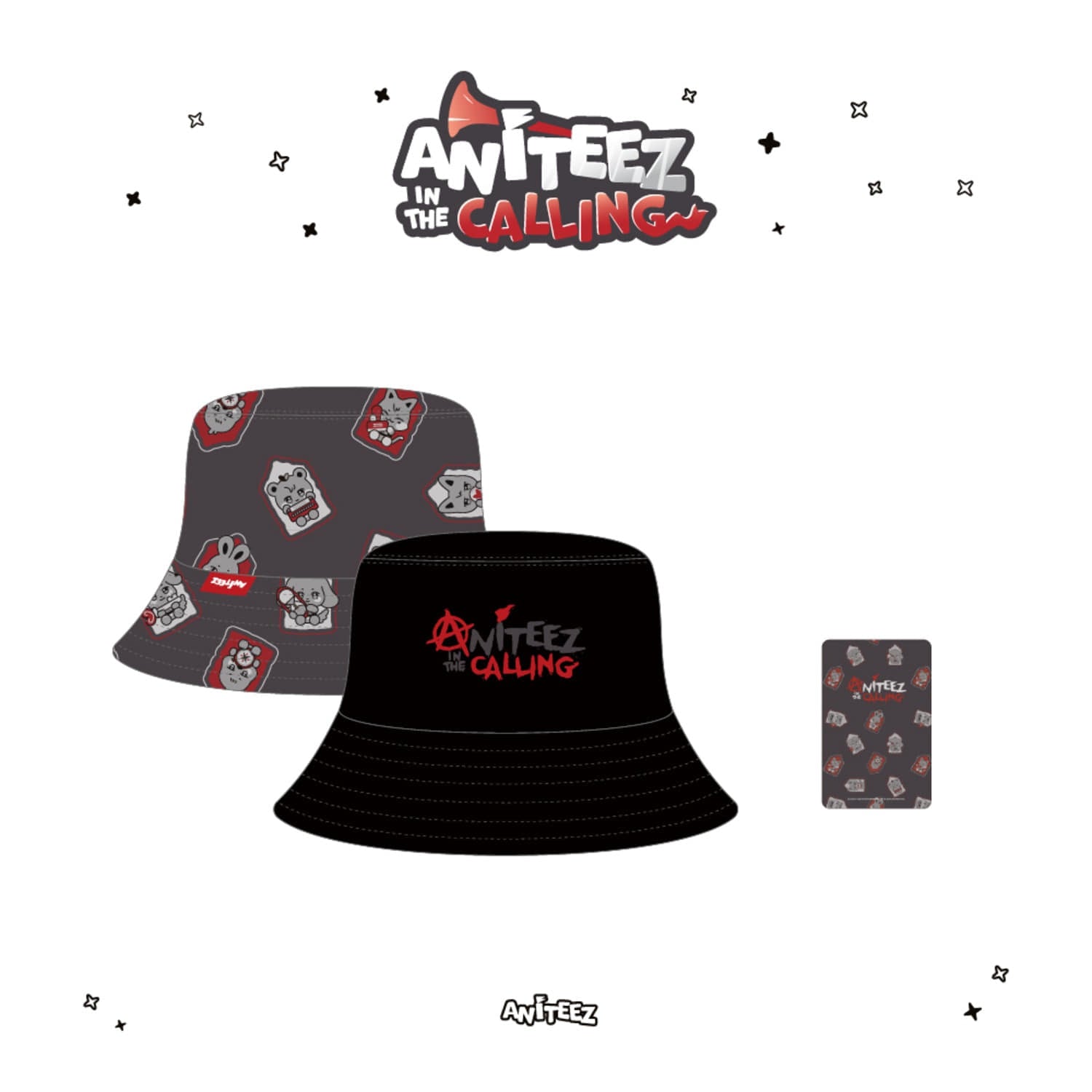 ANITEEZ IN THE CALLING REVERSIBLE BUCKET HAT