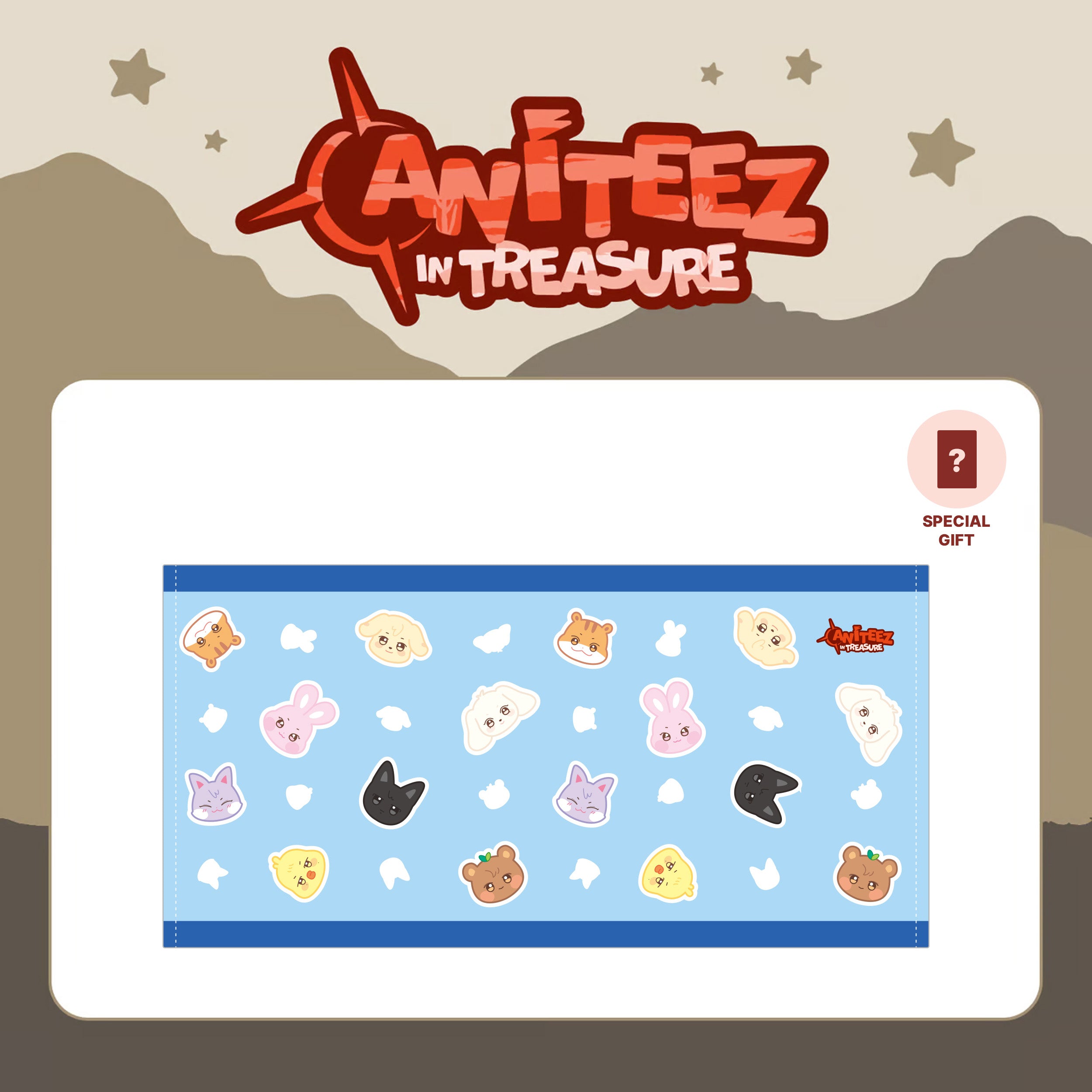 ANITEEZ IN TREASURE FACE CUSHION – ANITEEZ in TREASURE POP