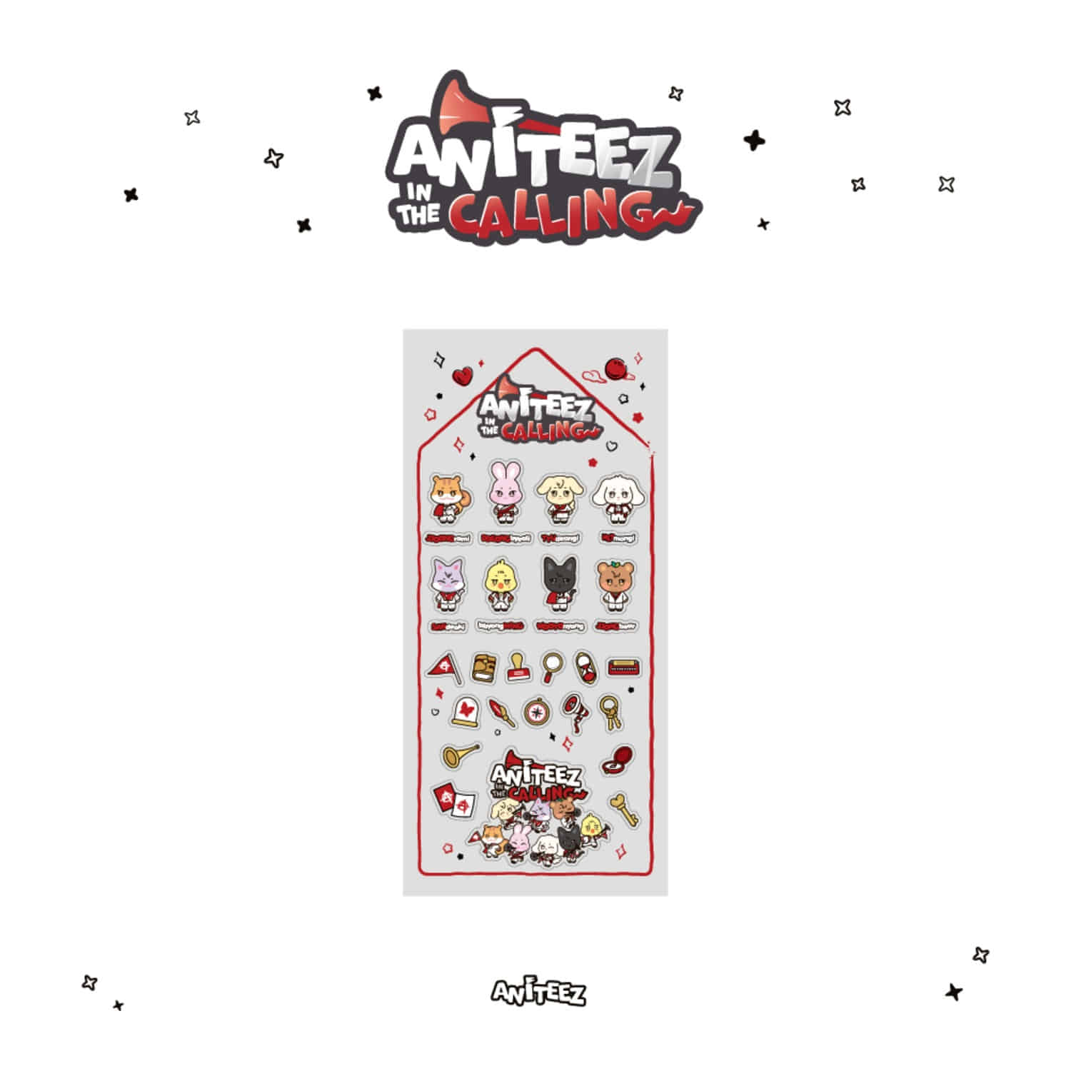ANITEEZ IN THE CALLING EPOXY STICKER