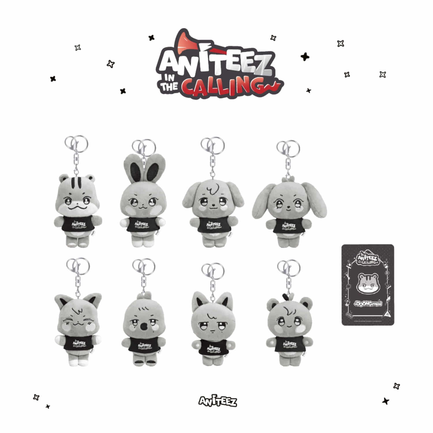 ANITEEZ IN THE CALLING THE CALLING ANITEEZ PLUSH KEYRING